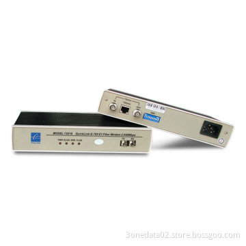 Framed E1 over Optic Fiber Modem